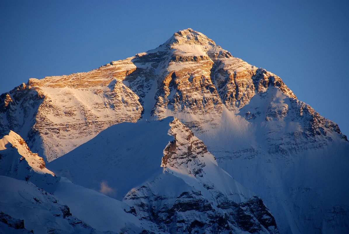 32 Mount Everest North Face From Rongbuk At Sunset